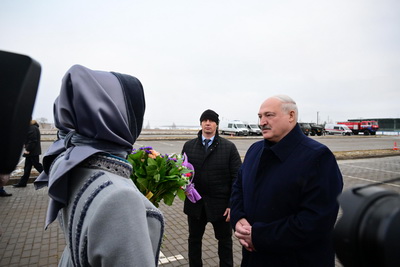 Лукашенко ознакомился с производством пожарной и спасательной техники в Борисове