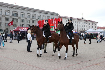 В Минске прошло торжественное собрание ко Дню милиции