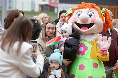 В Гродно в молодом микрорайоне открыли самый большой детский сад области