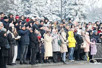 Более 750 военнослужащих-новобранцев приняли присягу в Брестской крепости