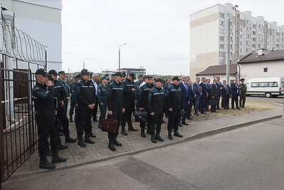 В Минске проходят учения МЧС по ресурсному обеспечению