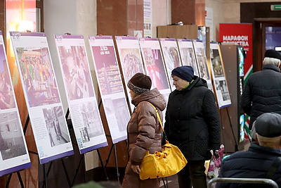 \"Знаковая встреча\" проходит в Пинске на \"Марафоне единства\"