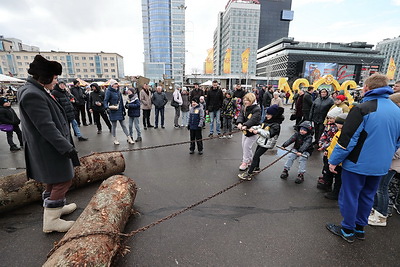Масленичные гуляния прошли в Минске