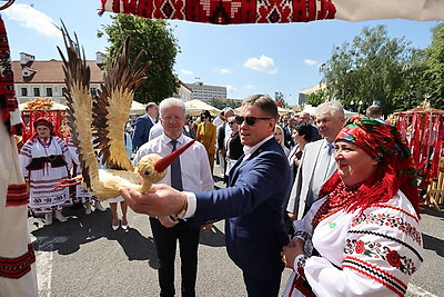 Белорусское фестивальное подворье представило в Гродно творчество всех областей страны