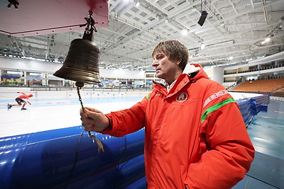 Чемпионат Беларуси по конькобежному спорту стартовал в Минске