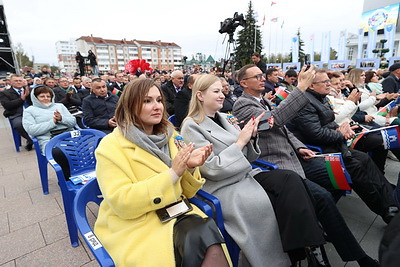 Лукашенко в Микашевичах принял участие в фестивале-ярмарке \"Дажынкi-2024\"