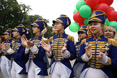 Белорусская делегация отправилась на фестиваль \"Молодежь - за Союзное государство\"