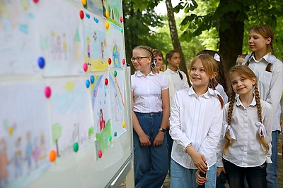 Воспитанников социального приюта в Минске поздравили с Днем защиты детей