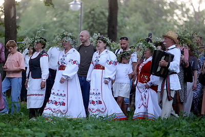 Праздник Купалье встретили в Гродненской области