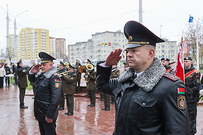 Молодые сотрудники МВД приняли присягу в Витебске