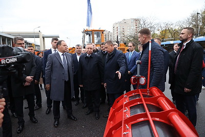 Головченко посетил ярмарку белорусских товаров в Санкт-Петербурге