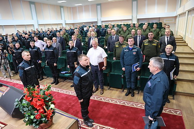 В Гомеле проходит тренировка по обеспечению ПАСО в условиях военного времени