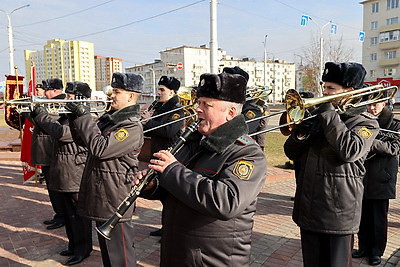 В Витебске прошли торжества, посвященные Дню белорусской милиции