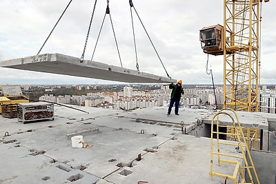 Завершаются строительные работы на гомельском \"небоскребе\"