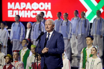 \"Время выбрало нас\": гала-концерт \"Марафона единства\" прошел в Бресте