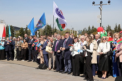 Обновленная Республиканская доска Почета открылась в Минске