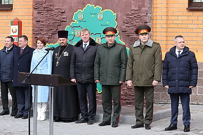 На защите рубежей. Новый комплекс погранзаставы \"Боровое\" открыли в Лельчицком районе