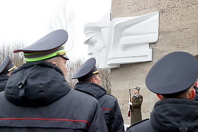 Торжественный митинг, посвященный Дню милиции, состоялся в Могилеве