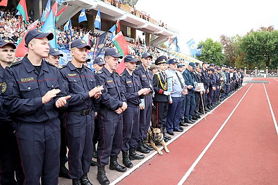 В Бресте подвели итоги смотра-конкурса профмастерства сотрудников Департамента охраны МВД