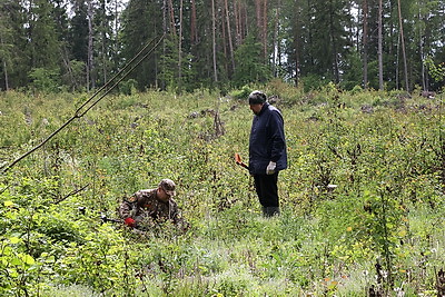 В Славгороде прошло открытие полевых поисковых работ \"Сожский рубеж - 2024\"