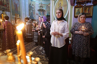 Православные верующие отпраздновали Великий четверг
