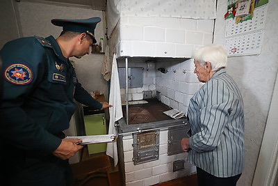 МЧС провели рейд по предупреждению пожаров в сельской местности