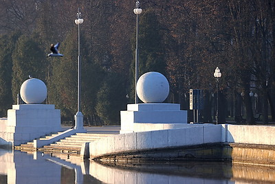 Солнечное утро в Минске
