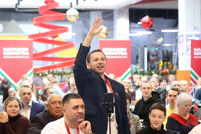 \"Марафон единства\": в Мозыре прошла \"Знаковая встреча\"