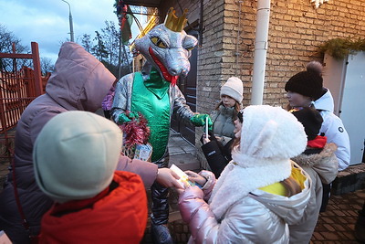 В Гродно открылось городское поместье Деда Мороза