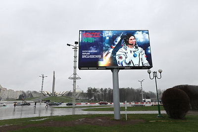 \"Космос наш!\" - Минск тепло встречает первого космонавта суверенной Беларуси Марину Василевскую