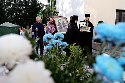 Мощи преподобной Евфросинии Московской прибыли в Гродно