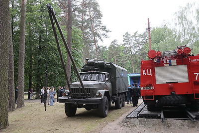 В Гомеле проходит тренировка по обеспечению ПАСО в условиях военного времени