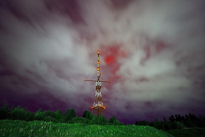 В Беларуси можно было увидеть северное сияние из-за усиления магнитной бури до уровня G4