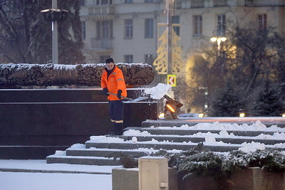 Более 660 единиц техники работало на дорогах Беларуси после снегопада