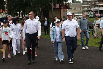 В Витебске открыли многофункциональную спортплощадку