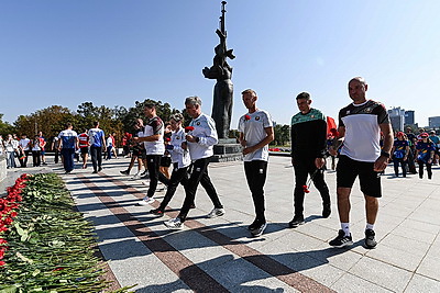 Велопробег в честь Дня народного единства состоялся в Минске