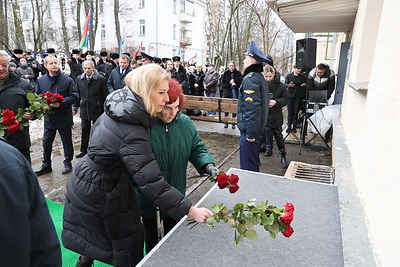 Мемориальную доску Герою Советского Союза Ивану Журбе открыли в Минске