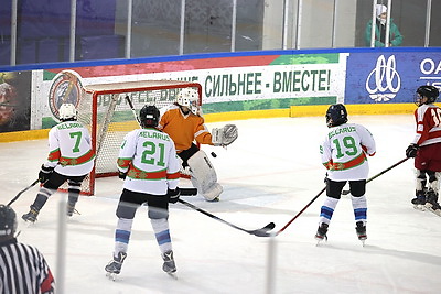 В Шклове прошли областные финальные игры \"Золотой шайбы\"