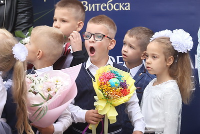 Торжественная линейка прошла в начальной школе №48 г.Витебска