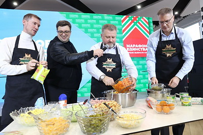 \"Марафон единства\": в Мозыре прошла \"Знаковая встреча\"