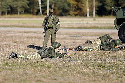 На полигоне \"Брестский\" прошли комплексные занятия с военнообязанными