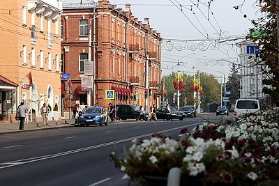 Теплая и солнечная осень создает для могилевчан особое настроение