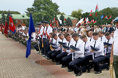 Брест принял акцию \"Дорогами славы\" в день освобождения от немецко-фашистских захватчиков