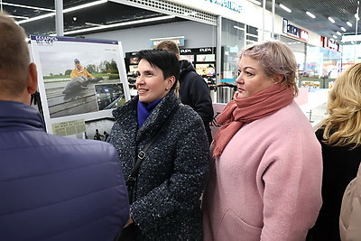 Марафон единства: фотовыставка \"Беларусь. Взлет\" представлена в Бобруйске