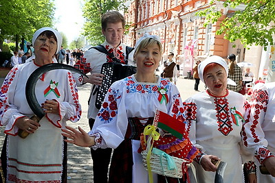 Праздничные маевки прошли в регионах Беларуси