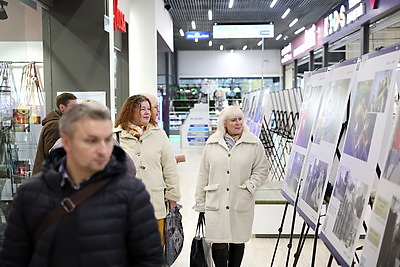 Марафон единства: фотовыставка \"Беларусь. Взлет\" представлена в Бобруйске