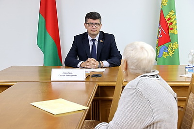 Левкович провел личный прием граждан в Витебске