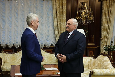Лукашенко провел встречу с мэром Москвы Собяниным