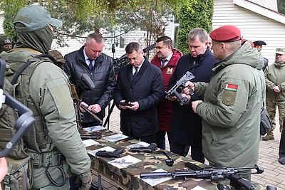 Двенадцатый отряд спецназа создан во внутренних войсках МВД на базе в/ч 6713 в Могилеве