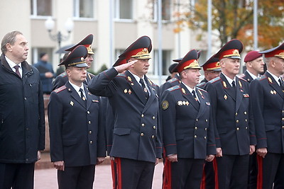 Мероприятия к 80-летию со дня образования УВД прошли в Гродно